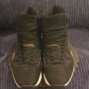 Jordan 11 Black High-Top Sneakers